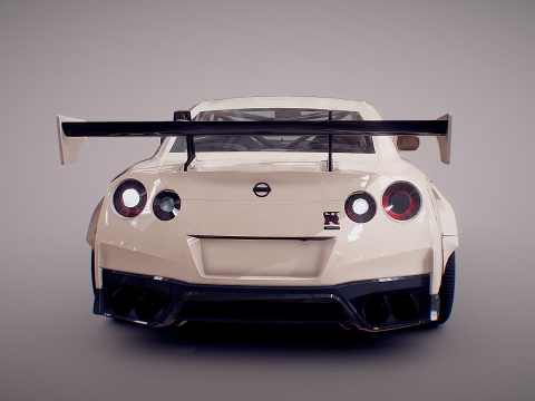 Nisan Skyline GTR 3D Model