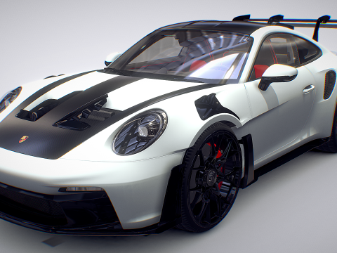 Porsche GT3 RS Modelo 3D