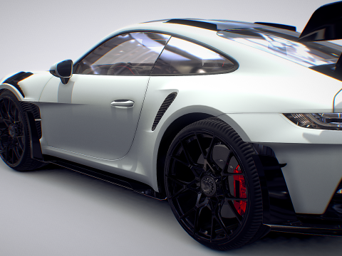 Porsche GT3 RS Modelo 3D