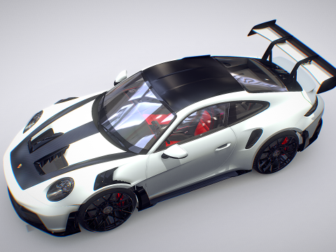 Porsche GT3 RS Modelo 3D