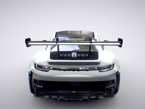 Porsche GT3 RS Modelo 3D