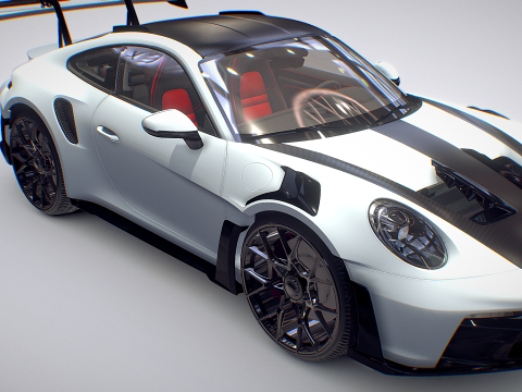 Porsche GT3 RS Modelo 3D