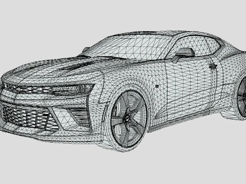 Chevrolet Camaro SS 3D Model