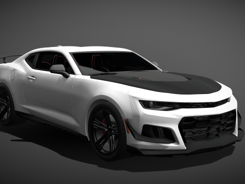 Chevrolet Camaro ZL1 1LE 3Dモデル