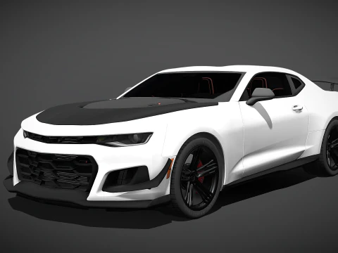Chevrolet Camaro ZL1 1LE 3D Model
