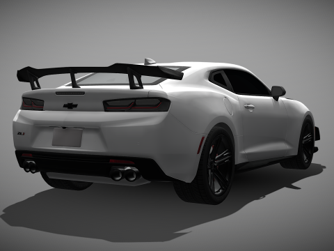 Chevrolet Camaro ZL1 1LE 3D Модель