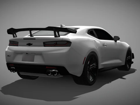 Chevrolet Camaro ZL1 1LE 3D Model