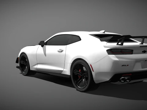 Chevrolet Camaro ZL1 1LE 3D Model
