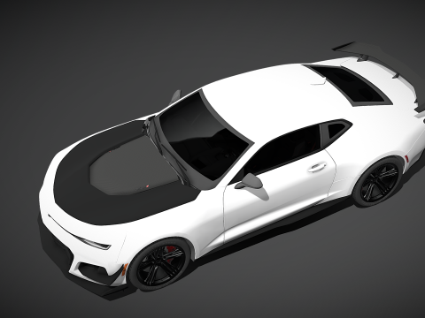Chevrolet Camaro ZL1 1LE 3D Модель