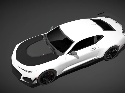 Chevrolet Camaro ZL1 1LE 3D Model