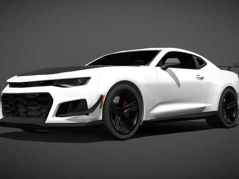 Chevrolet Camaro ZL1 1LE 3D Модель