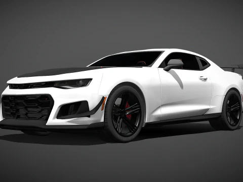 Chevrolet Camaro ZL1 1LE 3D Model