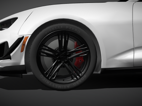Chevrolet Camaro ZL1 1LE 3D Модель