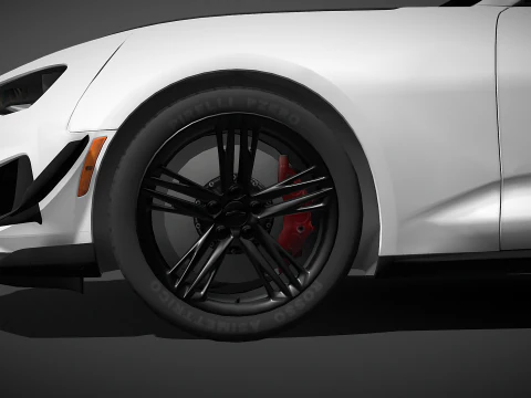 Chevrolet Camaro ZL1 1LE 3D Model