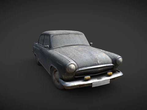 Classic Car 3D Model