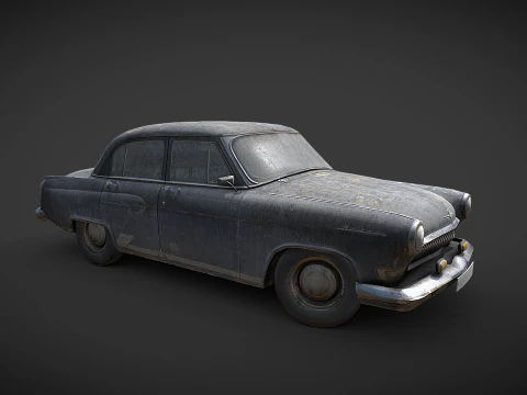 Classic Car 3D Model