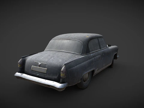 Classic Car 3D Model