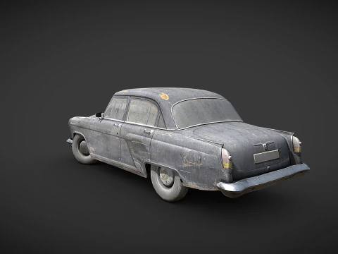 Classic Car 3D Model