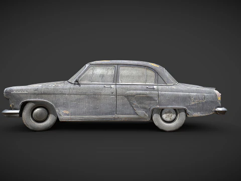 Classic Car 3D Model