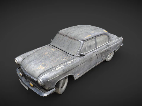 Classic Car 3D Model