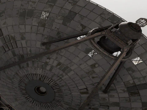 Satellite Dish 3D Model
