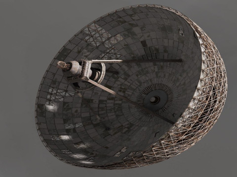 Satellite Dish 3D Model