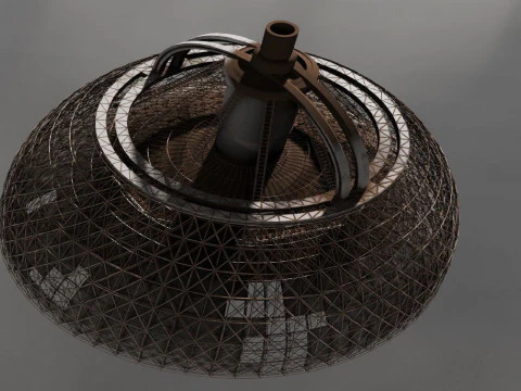 Satellite Dish 3D Model