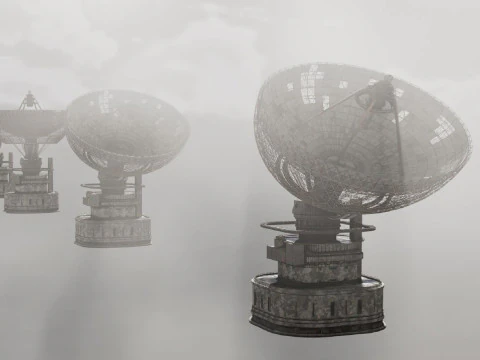 Satellite Dish 3D Model