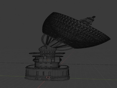 Satellite Dish 3D Model
