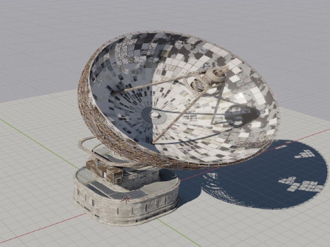 Satellite Dish 3D Model