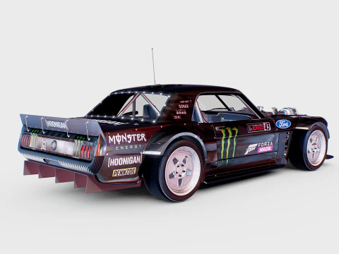 Hoonicorn Ken Block 3D Model