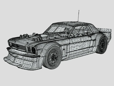 Hoonicorn Ken Block 3D Model