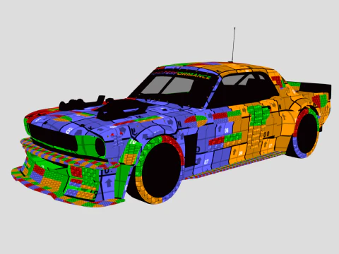 Hoonicorn Ken Block 3D Model