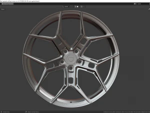 Vossen Evo 4R 3D Model