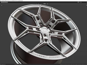 Vossen Evo 4R 3D Model