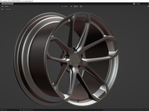 Porsche wheel 3D 模型