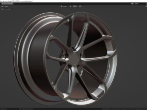 Porsche wheel 3D Model