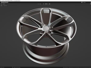 Porsche wheel 3D Model