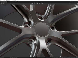 Porsche wheel 3D 模型