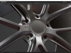 Porsche wheel 3D Model