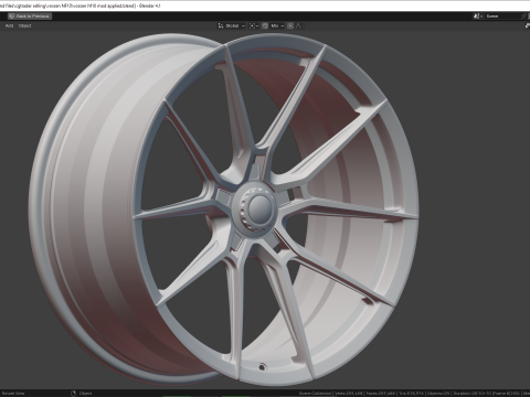 Vossen NF 10 3D Модель
