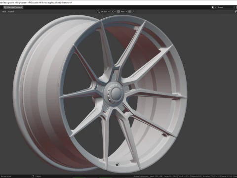 Vossen NF 10 3D Model