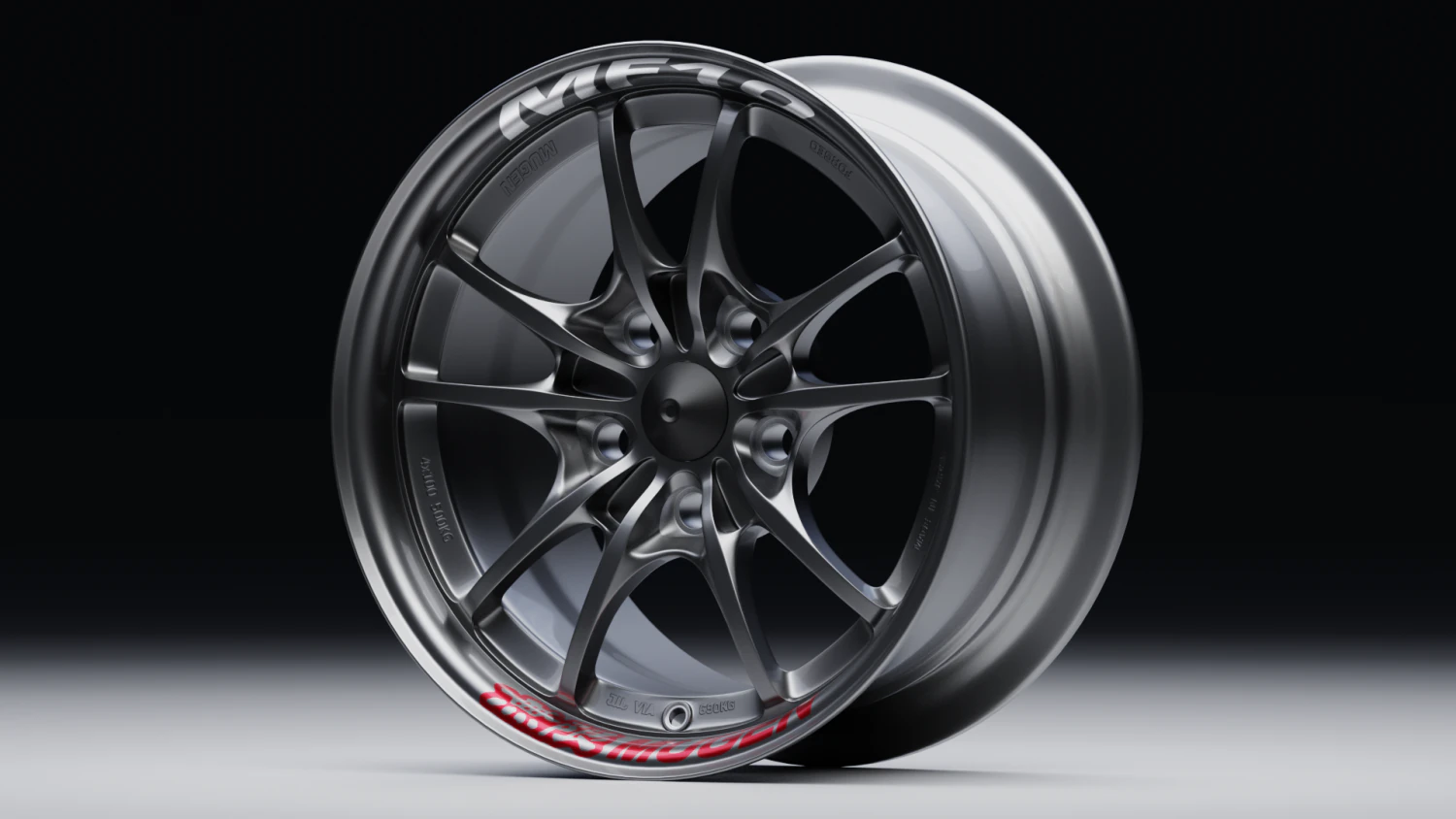 Mugen MF10 Forged 3D Model .c4d .max .obj .3ds .fbx .stl .blend 