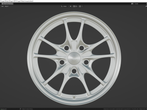 Mugen MF10 Forged 3D Model