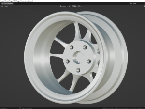 Mugen MF10 Forged 3D Model