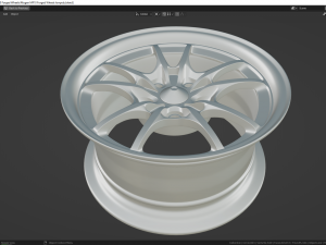 Mugen MF10 Forged 3D Model