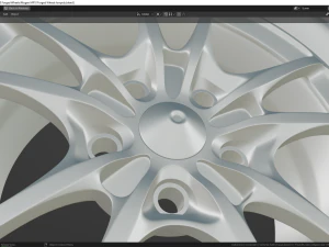 Mugen MF10 Forged 3D Model