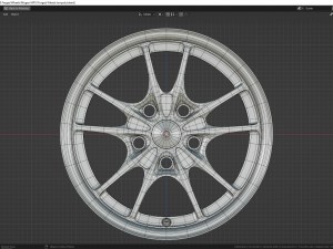 Mugen MF10 Forged 3D Model