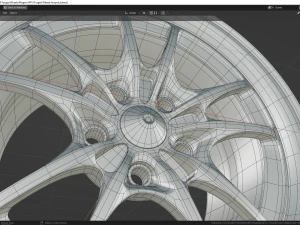 Mugen MF10 Forged 3D Model