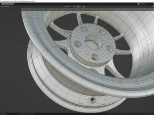 Mugen MF10 Forged 3D Model